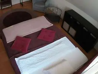 Camsoda Free Live Porn of voyeurcam-julmodels-whitebed-2