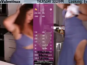 Chaturbate Best live sex cam show of milavalentinax