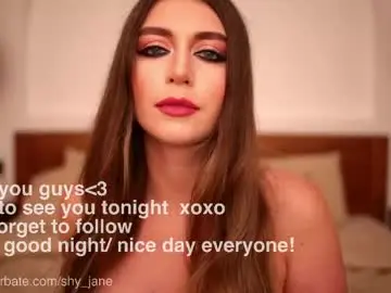 Chaturbate Adult Webcam of shy_jane