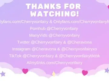 Chaturbate Free Porn Cam of cherryvonfairy