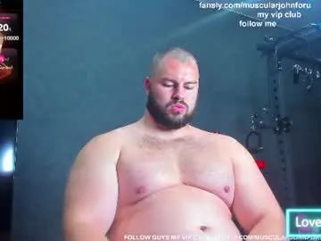 Chaturbate Best live sex cam show of muscularjohnforu