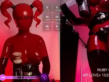 Chaturbate Live Sex of latexrubydoll