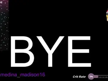 Chaturbate Live Porn of madison_medina
