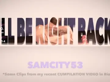 Chaturbate Live Sex Cam of samcity53