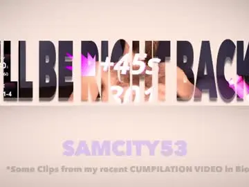 Chaturbate Adult Webcams of samcity53
