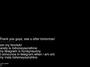 Chaturbate Sex Chat of honey_sunshine