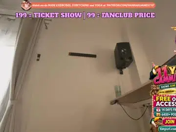 Chaturbate Adult Video Chat of hannahjames710